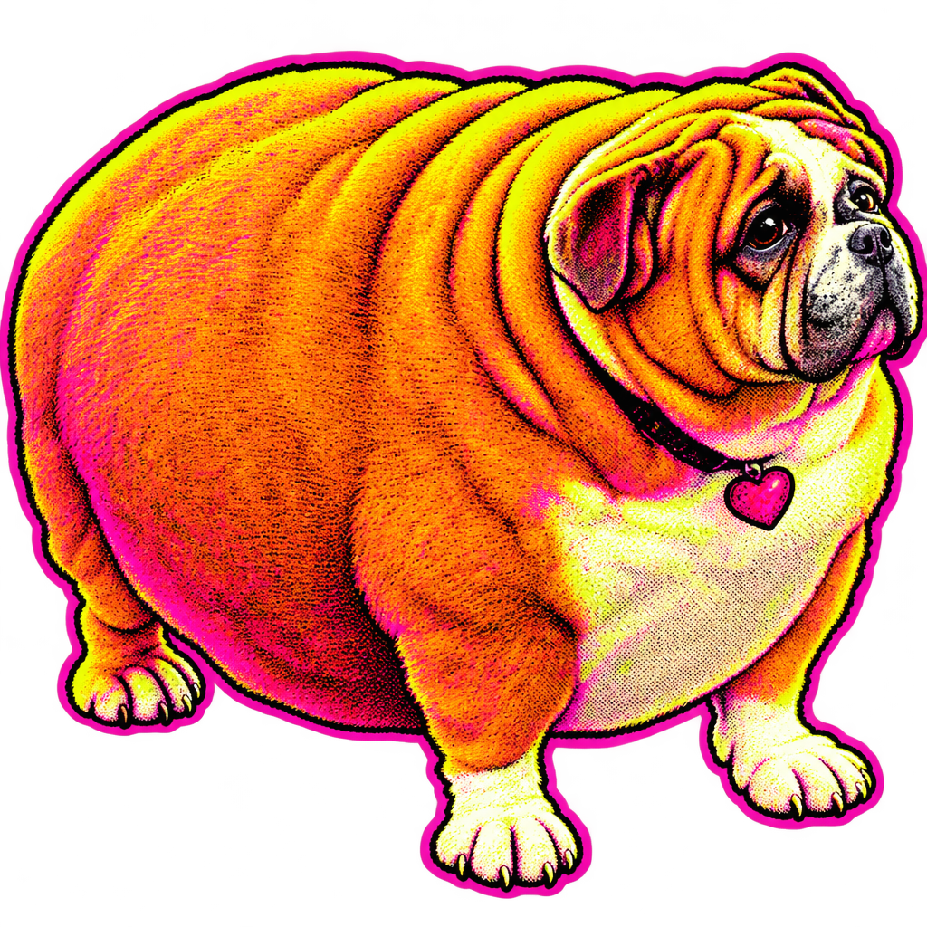 Small FatDog profile mark